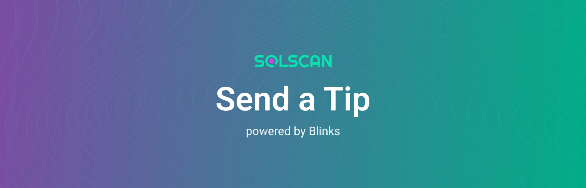 Tip on Solana Blockchain